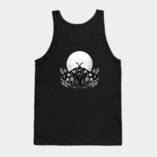 Luna and Moth - Black Tank Top