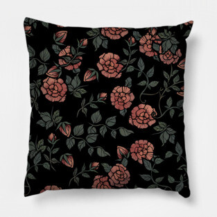 Dusty Roses Pillow