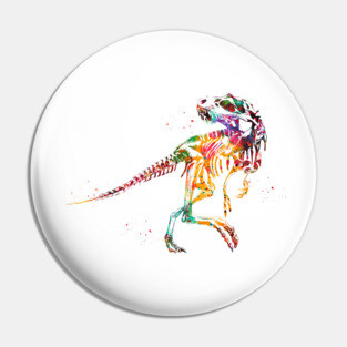 Tyrannosaurus skeleton Pin