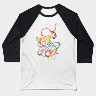 Octopus Baseball T-Shirt