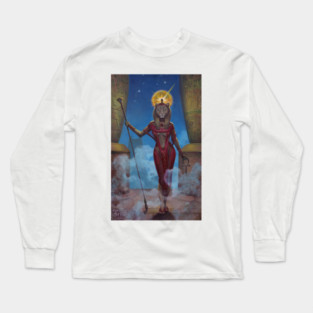 Egyptian Goddess Sekhmet Long Sleeve T-Shirt