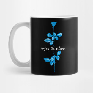 Enjoy The Silence - Blue Mug