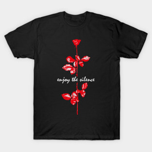 Enjoy The Silence - Red T-Shirt