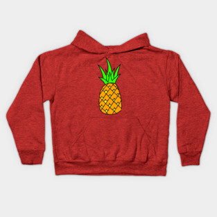 Pineapple!  cartoon tropical fruit Kids Hoodie