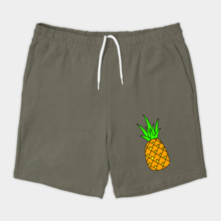 Pineapple!  cartoon tropical fruit Shorts