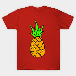 Pineapple!  cartoon tropical fruit T-Shirt