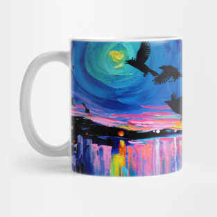 Murder At Sunset Mug