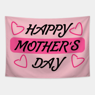 Happy Mothers Day Tapestry