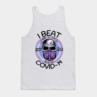 I Beat Covid Tank Top