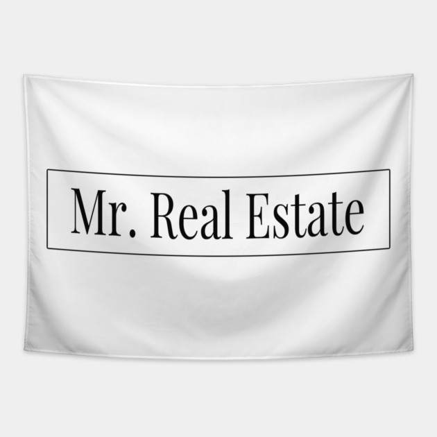 Mr. Real Estate (light colors) Tapestry by REG
