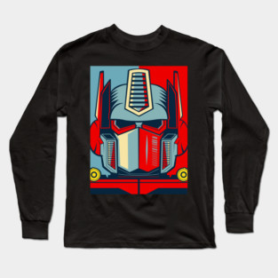 Optimus prime hope style Long Sleeve T-Shirt