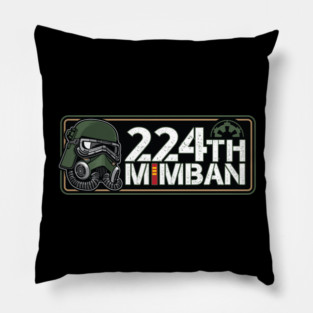 224th Mimban Cog Pillow