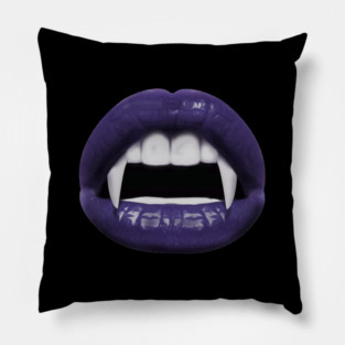 Vampire teeth Pillow