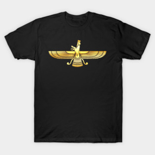 Faravahar Farohar Iran spiritual symbol T-Shirt