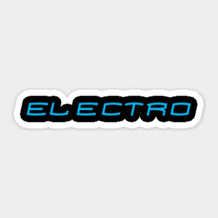 ELECTRO Sticker