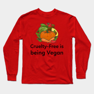 Vegan Long Sleeve T-Shirt