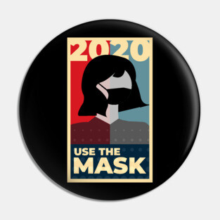 Use the mask 2020 Pin