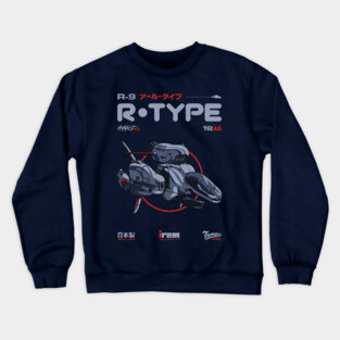 R-Type Retro Vintage Arcade Crewneck Sweatshirt