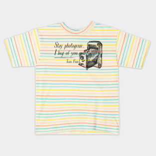 Stay photogenic. I beg of you. Team Finn Kids T-Shirt