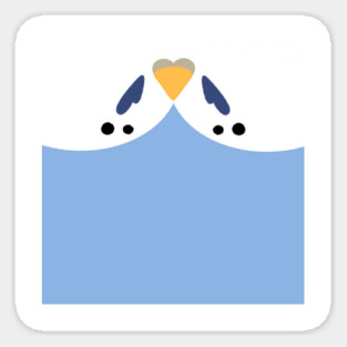 Blue Parakeet Magnet