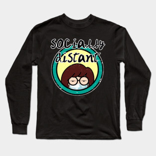 Daria Socially distant v2 Long Sleeve T-Shirt