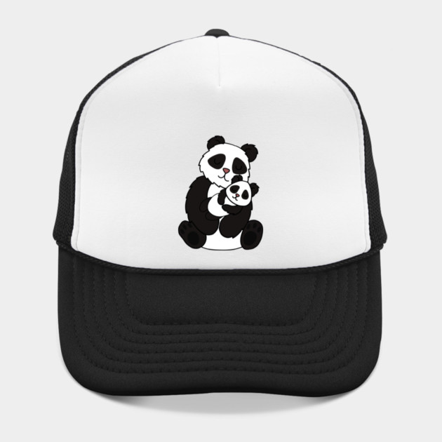 Cute Panda Bear Love Mom and Cub by logiamerch