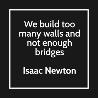 Inspirational Isaac Newton Science T-Shirt T-Shirt