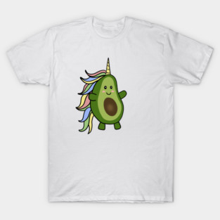Cute Unicorn Avocado Lover T-Shirt