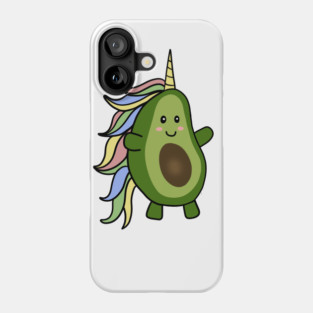 Cute Unicorn Avocado Lover Phone Case