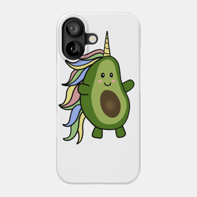 Cute Unicorn Avocado Lover Phone Case by logiamerch