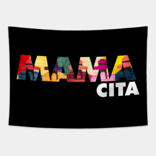 Mama Cita, Latina, cholita, South American Tapestry