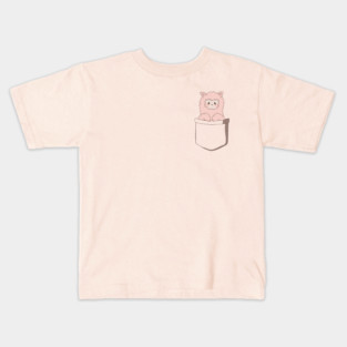Alpaca in a pocket Kids T-Shirt
