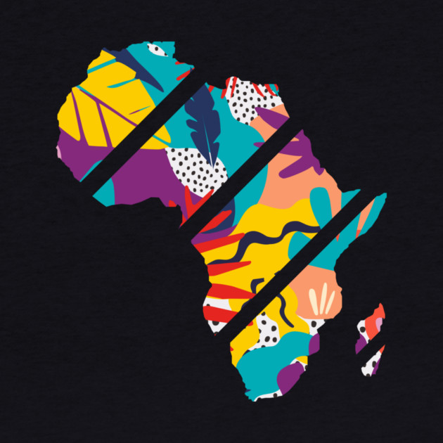 Africa Map Tropical Patterns, African by logiamerch