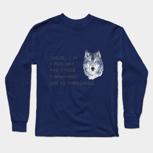 Real wolf Long Sleeve T-Shirt