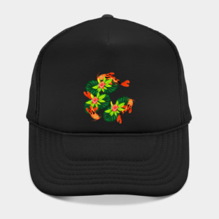 Koi fish Japanese Tropical Fish Hat