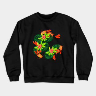 Koi fish Japanese Tropical Fish Crewneck Sweatshirt