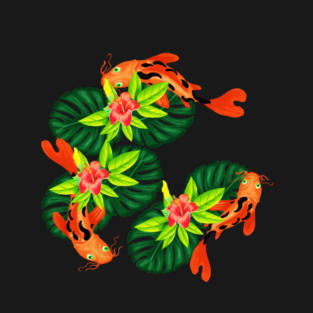 Koi fish Japanese Tropical Fish T-Shirt