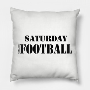 Saturday Afternoon Football Pillow