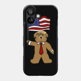 Funny Trump Bear Political Phone Case