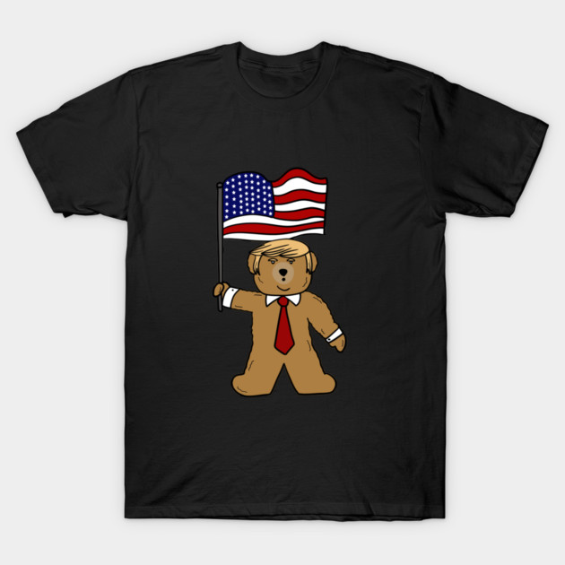 Funny Trump Bear Political T-Shirt by logiamerch