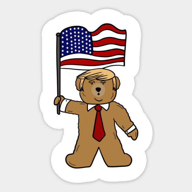 Funny Trump Bear Political Magnet by logiamerch