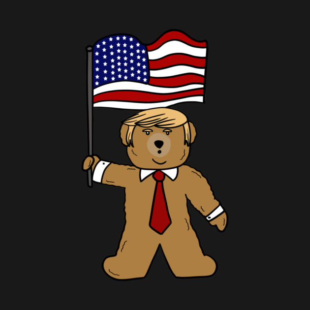 Funny Trump Bear Political by logiamerch