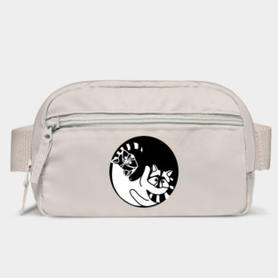 Racoon Yin Yang Symbol Animal Style, Love Raccoons Bag