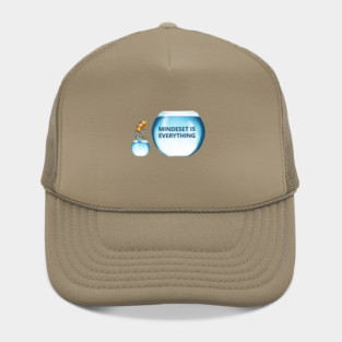 Clownfish Mindset is Everything Motivational, Fish, Funny Motivational quote Hat