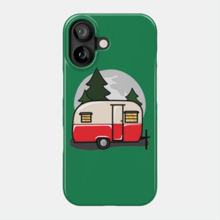 Little Red Camper Phone Case