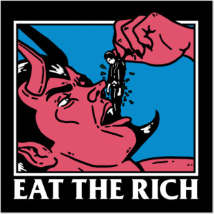 Eat The Rich Posters and Art