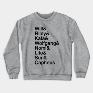 Sensate List Crewneck Sweatshirt