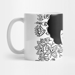 Line of Flowers Mug
