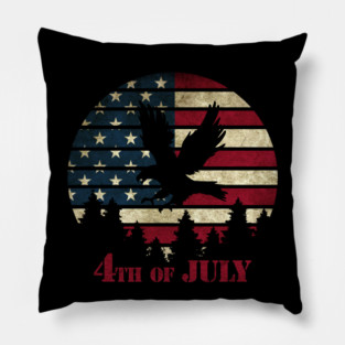 4th of July - Independence Day Pillow