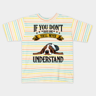 Basset Hound Kids T-Shirt